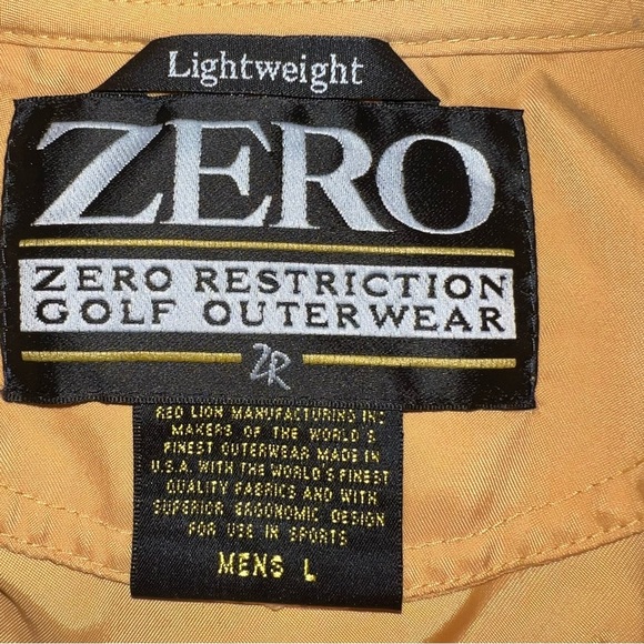 Zero Restriction Sandon Golf Vest size large - Picture 7 of 10